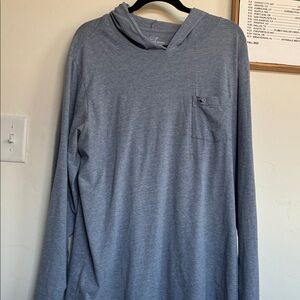 Vineyard Vines Men's Blue Long Sleeve Hoodie Shirt